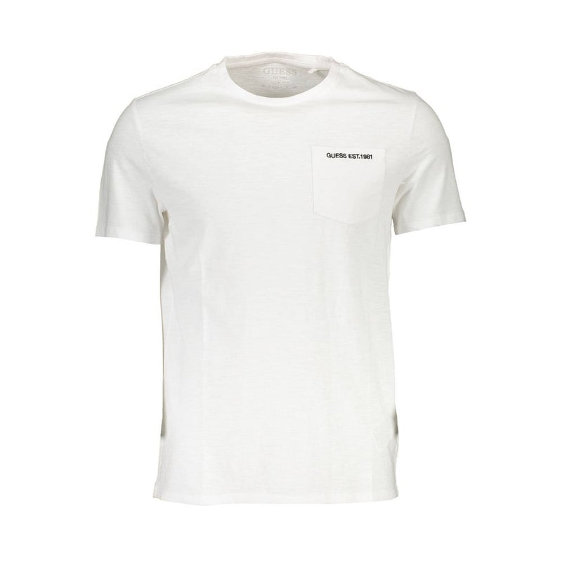 Guess Jeans Wit Katoenen Heren T-Shirt