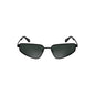 Calvin Klein Black Metal Women Sunglass