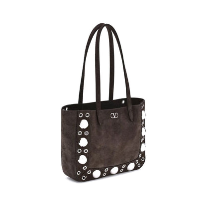 Sac cabas Nellcôte en daim Valentino Garavani