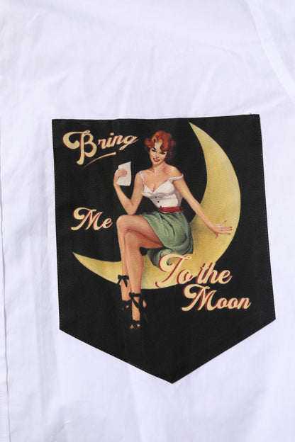 Dolce &amp; Gabbana wit katoenen MARTINI overhemd met lange mouwen voor formele gelegenheden