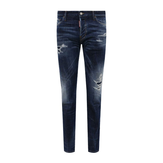 Dsquared² Blauwe Katoenen Jeans & Broek