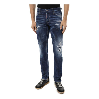 Jeans et pantalons en coton bleu Dsquared²