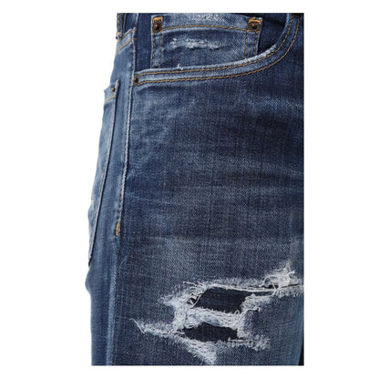 Jeans et pantalons en coton bleu Dsquared²