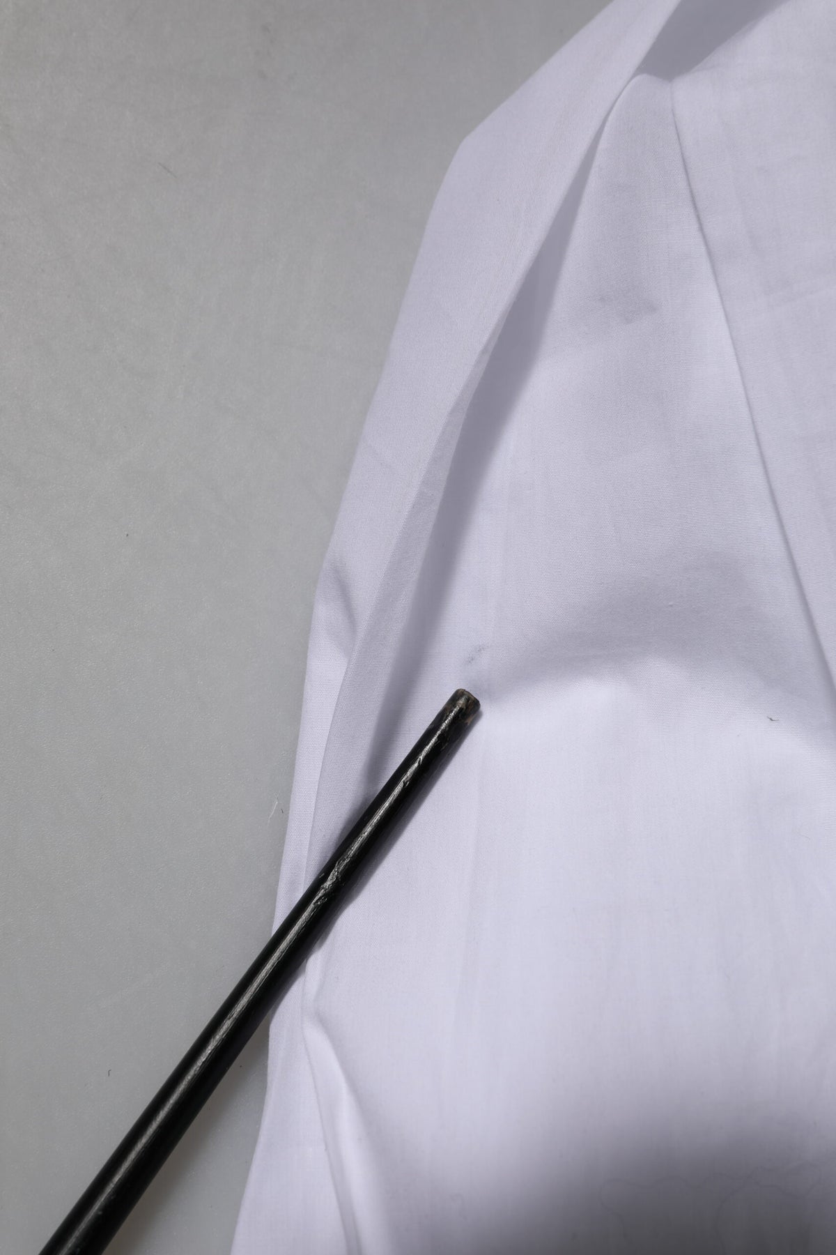 Chemise habillée à manches longues en coton blanc doré de Dolce &amp; Gabbana