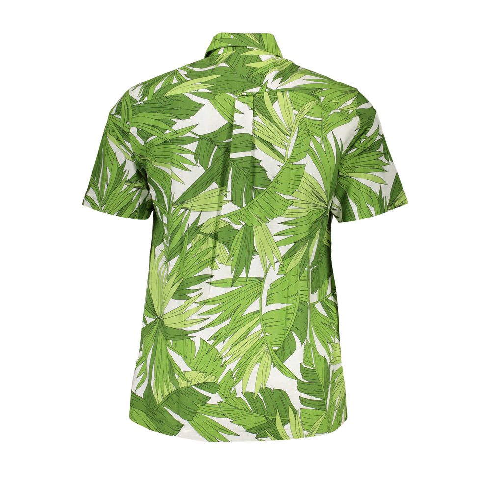 Chemise homme en coton vert Gant