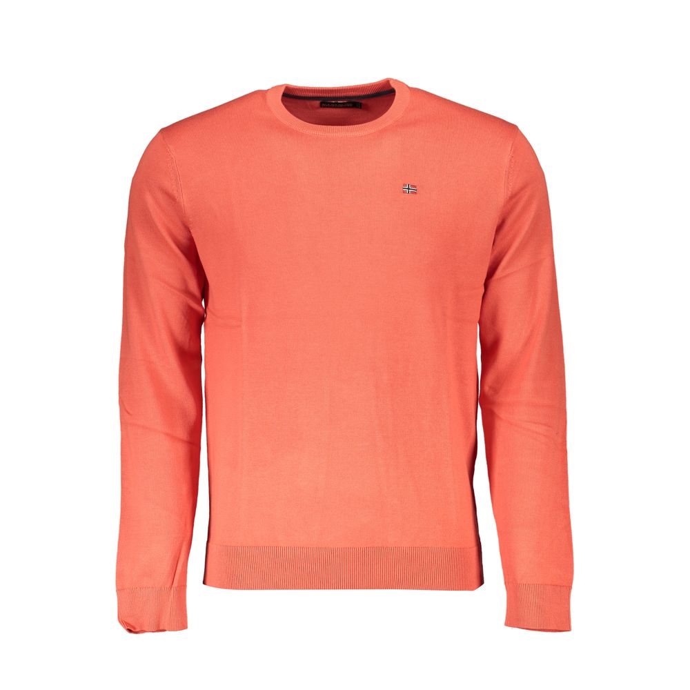 Pull en coton rouge Napapijri pour homme