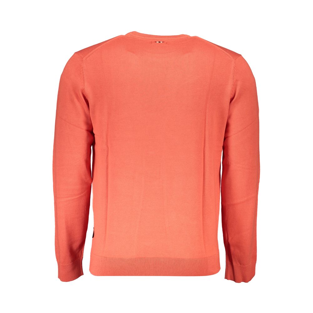 Pull en coton rouge Napapijri pour homme