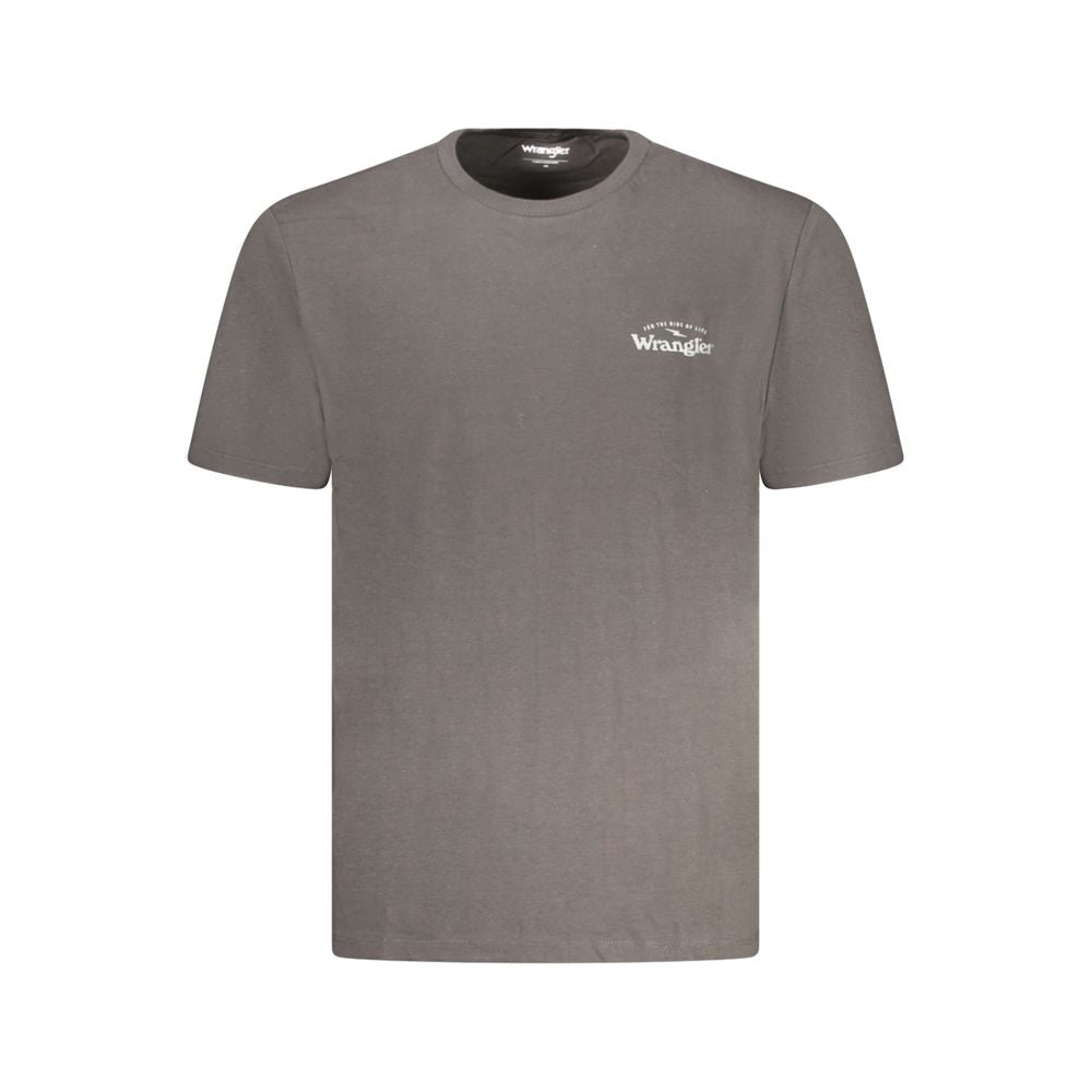 T-shirt en coton noir Wrangler