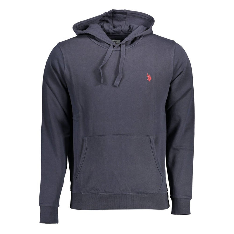 US POLO ASSN. Blauwe katoenen herensweater