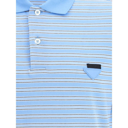 Prada Striped Polo Sweater
