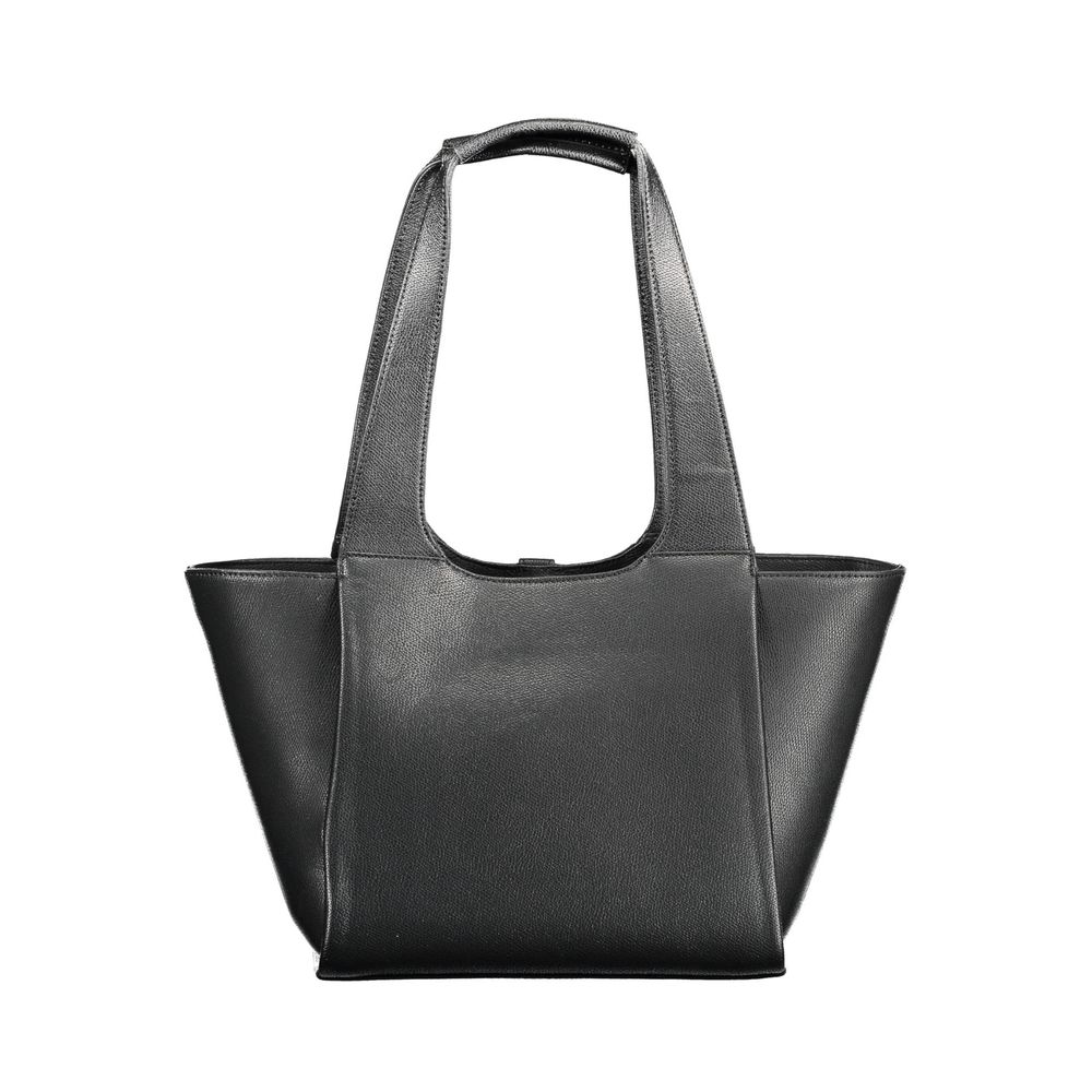 Tommy Hilfiger Sac à main noir en polyéthylène - Style urbain chic