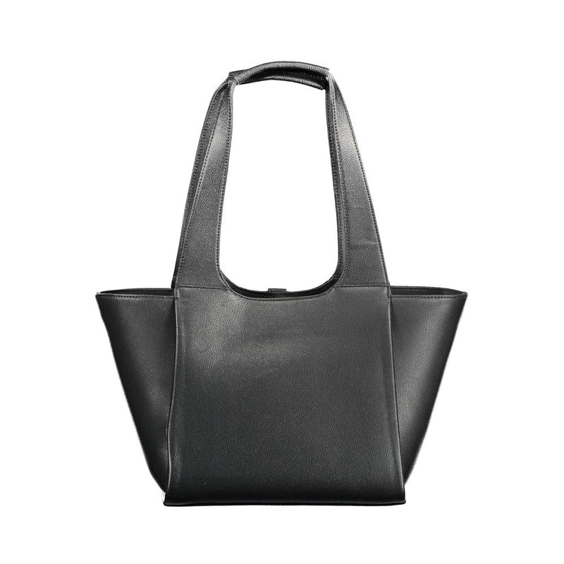 Tommy Hilfiger Sac à main noir en polyéthylène - Style urbain chic