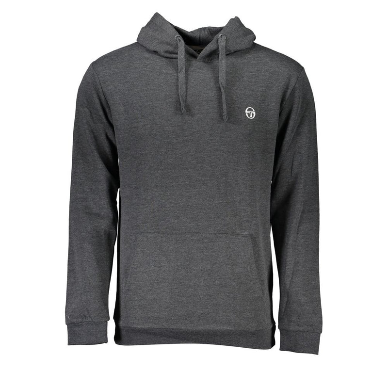 Pull en coton gris pour homme de Sergio Tacchini
