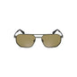Lunettes de soleil Calvin Klein Bronze Metal pour homme