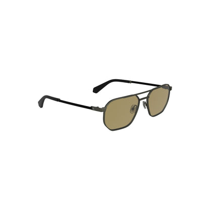 Lunettes de soleil Calvin Klein Bronze Metal pour homme