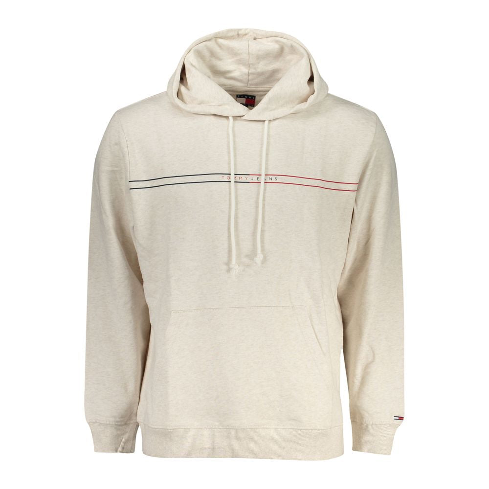 Pull en coton beige Tommy Hilfiger pour homme