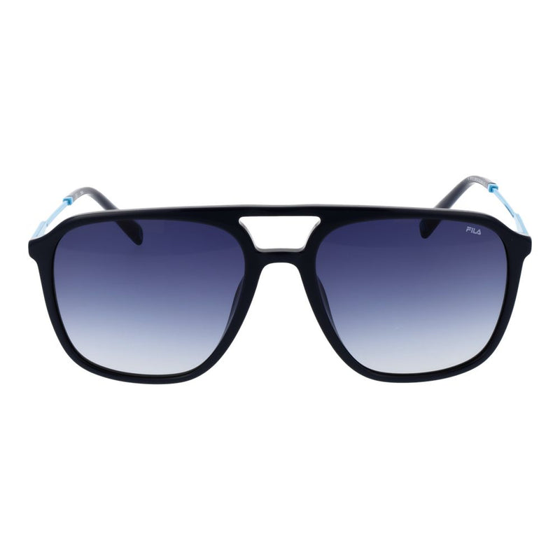 Lunettes de soleil noires pour homme Fila