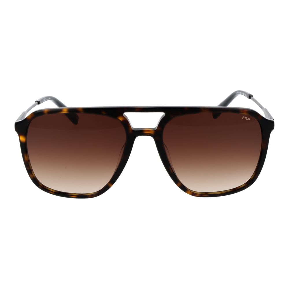 Lunettes de soleil pour homme Fila, couleur marron