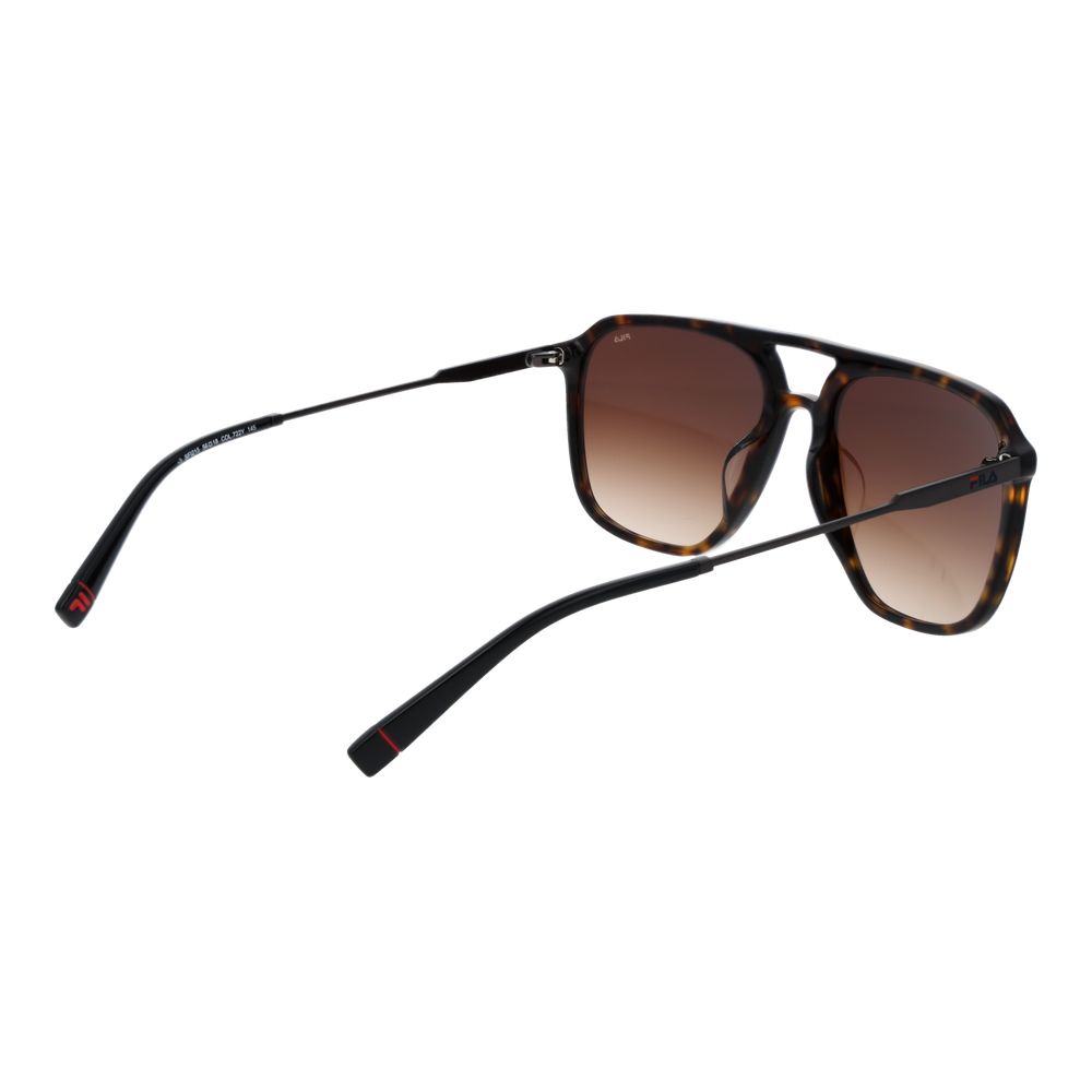 Lunettes de soleil pour homme Fila, couleur marron