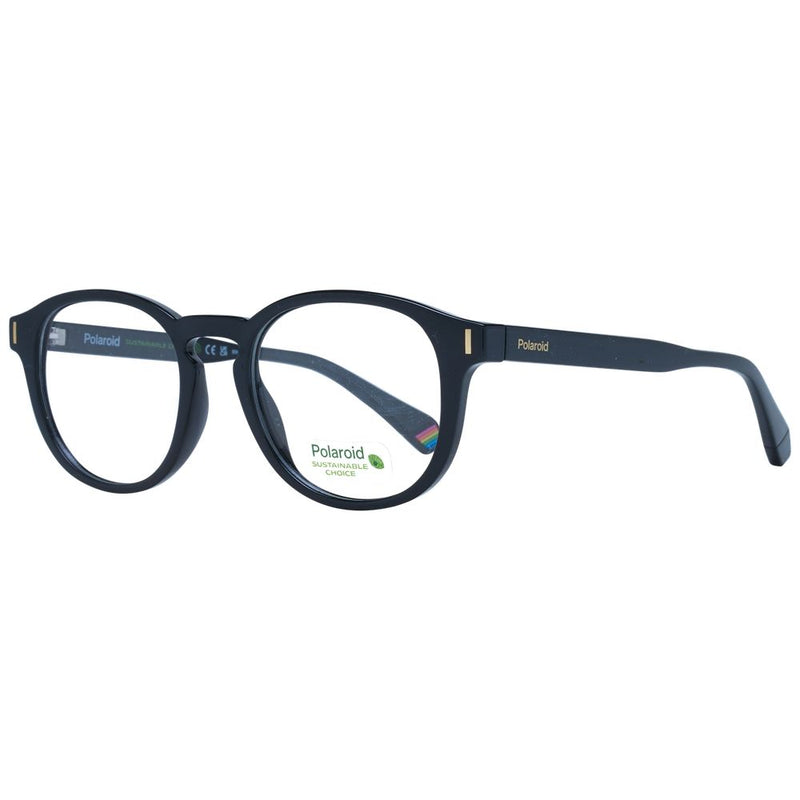 Monture de lunettes unisexes Polaroid noire - Élégante et durable