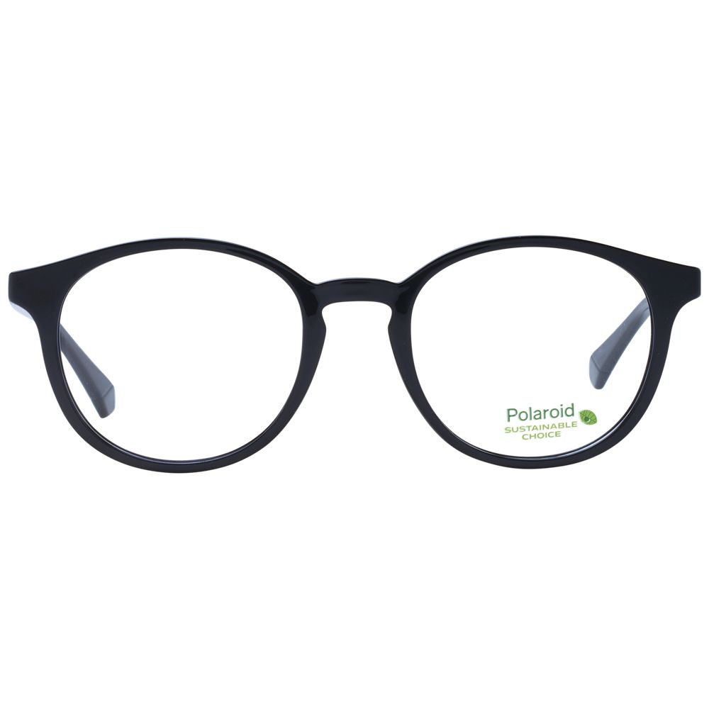 Polaroid Black Unisex Glasses Frame - Élégant et Durable