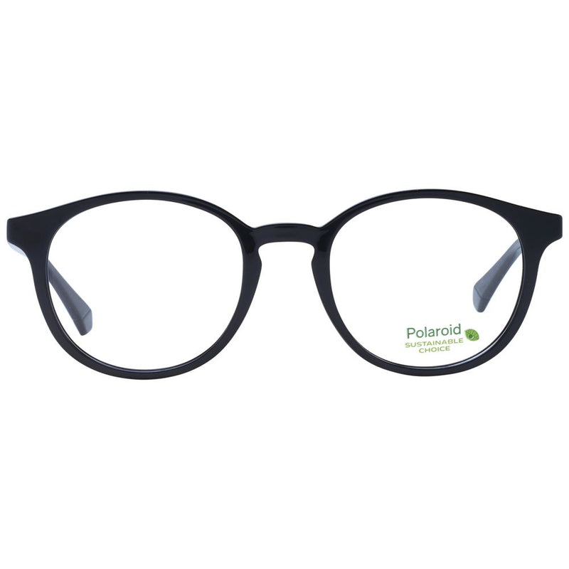 Polaroid Black Unisex Glasses Frame - Élégant et Durable