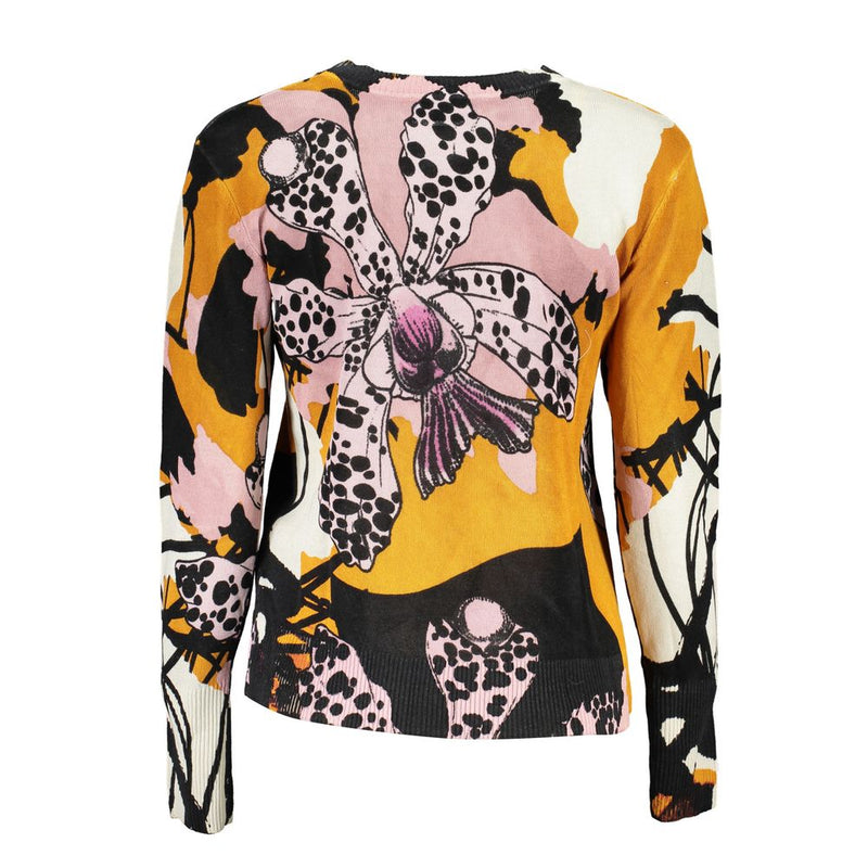 Desigual Pink Linen Sweater - Stylish Comfort for Every Occasion