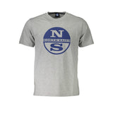 T-shirt homme en coton marron North Sails