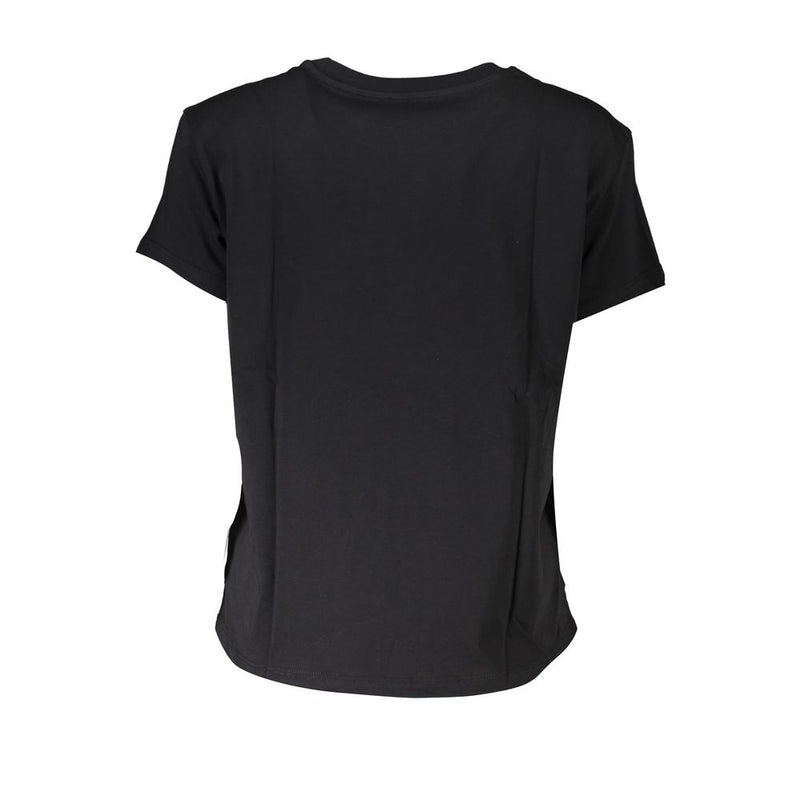 T-shirt en coton noir pour femmes Patrizia Pepe - Élégant et Confortable