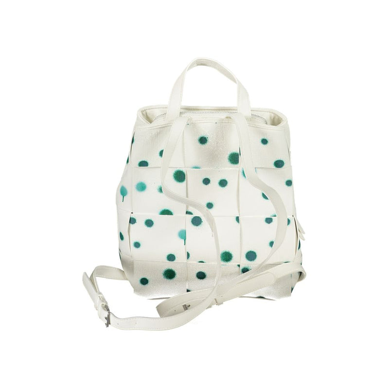 Sac à dos en polyéthylène blanc Desigual - Élégant et Pratique