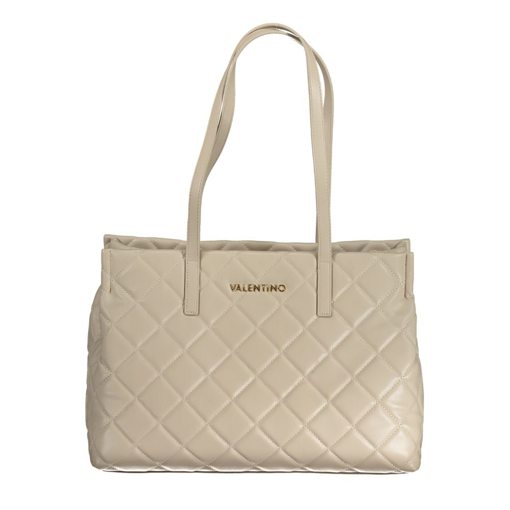 Sac à main beige en polyéthylène Mario Valentino - Élégance au quotidien