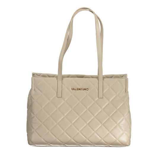 Sac à main en polyéthylène beige Mario Valentino