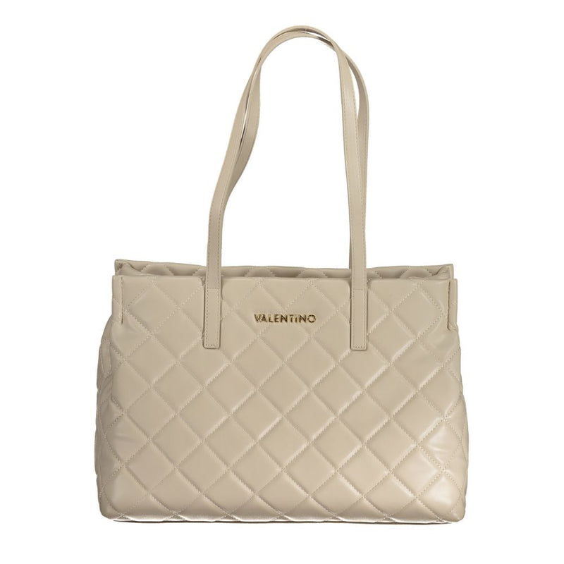 Sac à main beige en polyéthylène Mario Valentino - Élégance au quotidien