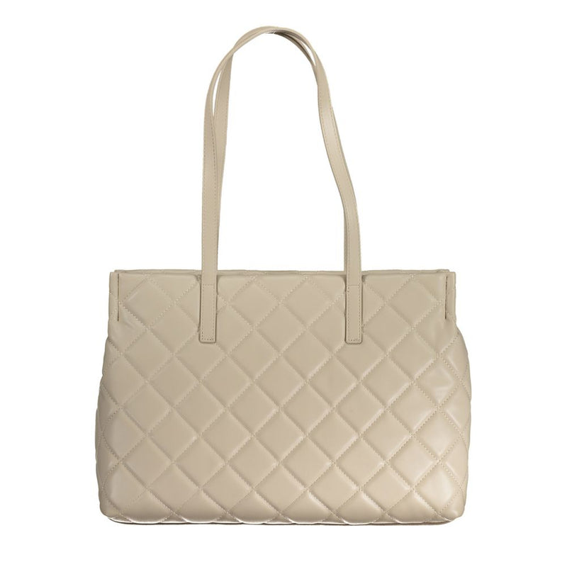 Sac à main beige en polyéthylène Mario Valentino - Élégance au quotidien