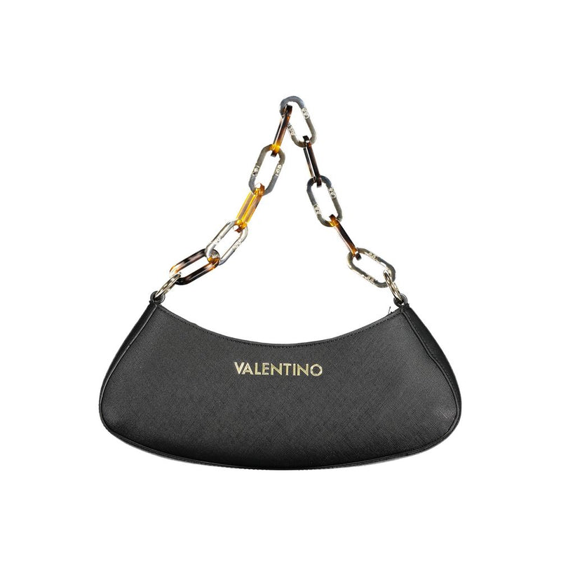 Mario Valentino Black Polyethylene Handbag - Élégance et Fonctionnalité