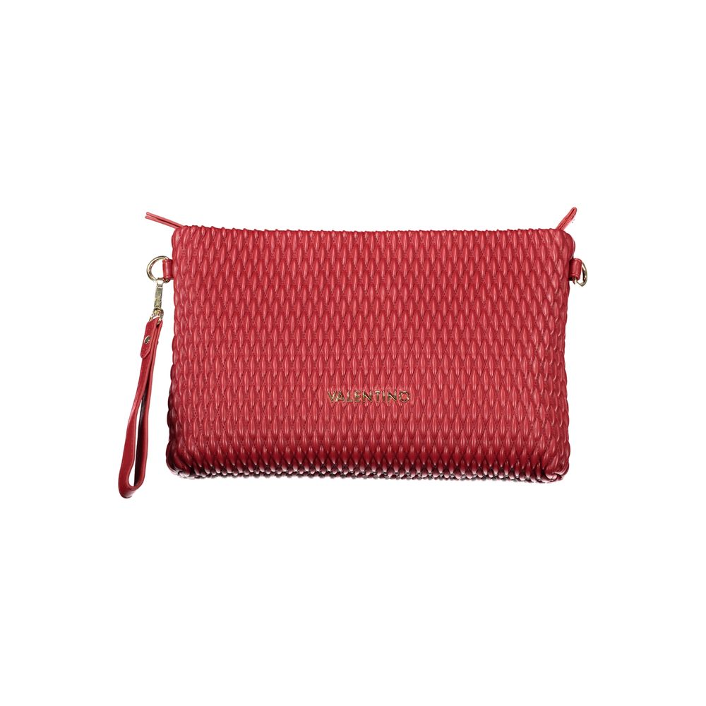 Mario Valentino Sac à Main Rouge - Design Polyéthylène Élégant pour Femmes