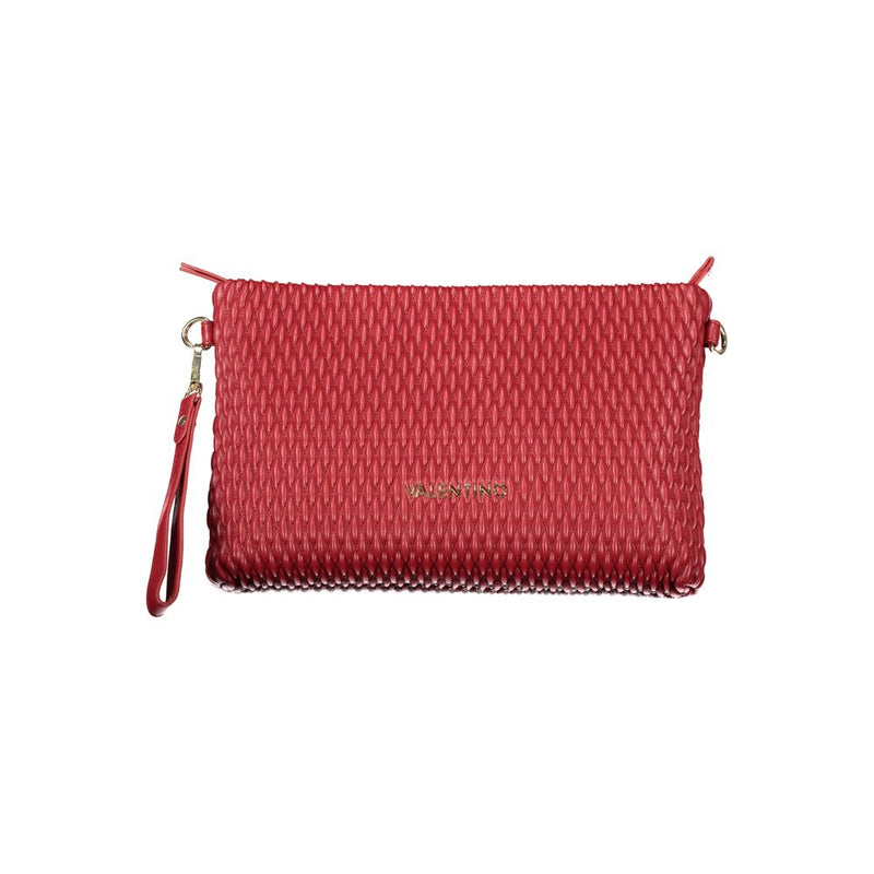 Mario Valentino Sac à Main Rouge - Design Polyéthylène Élégant pour Femmes