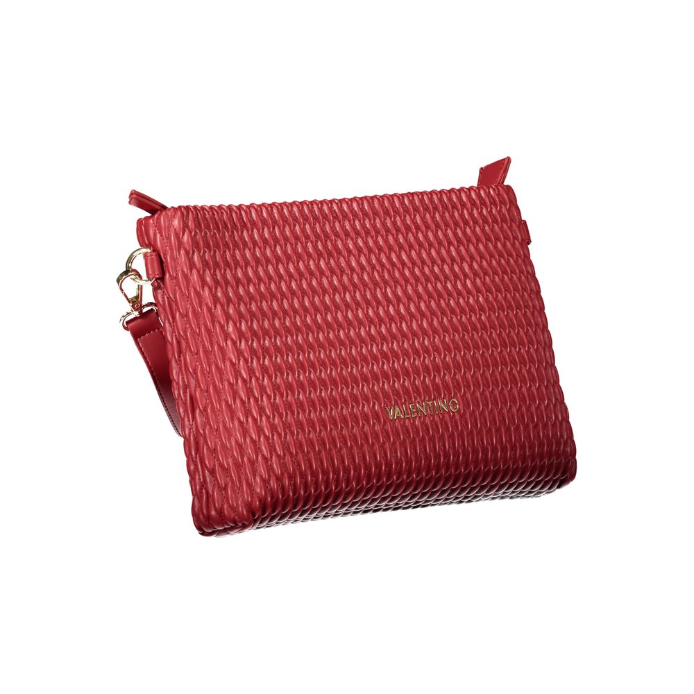 Mario Valentino Sac à Main Rouge - Design Polyéthylène Élégant pour Femmes