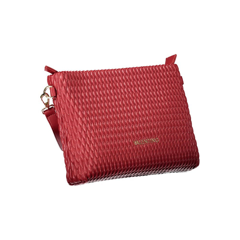 Mario Valentino Sac à Main Rouge - Design Polyéthylène Élégant pour Femmes