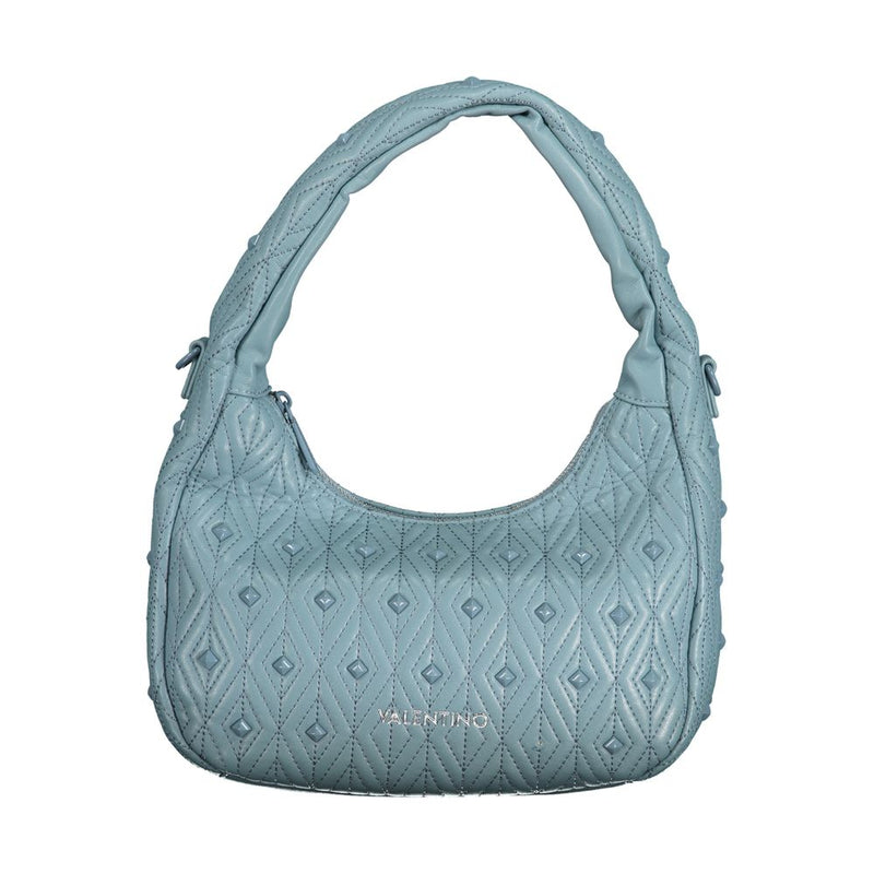 Mario Valentino Blue Polyethylene Handbag - Élégante et Pratique