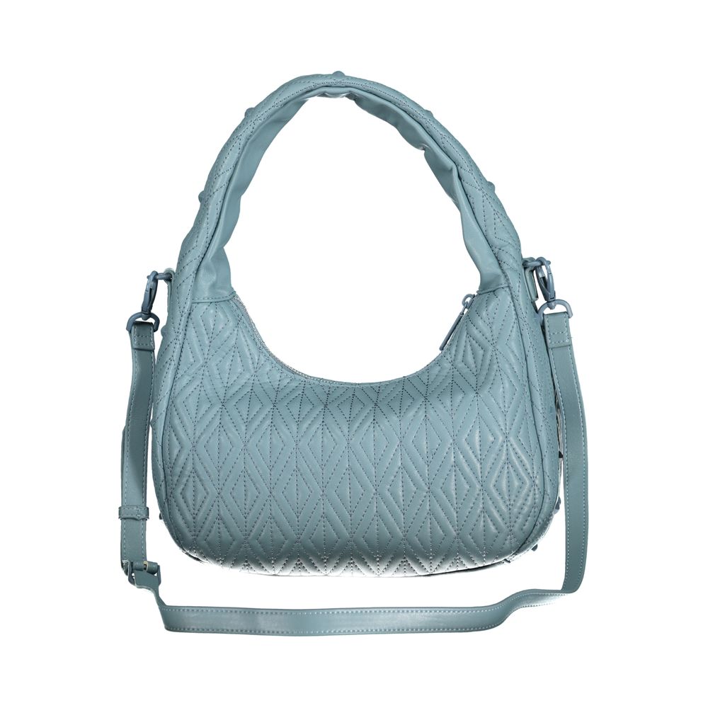 Mario Valentino Blue Polyethylene Handbag - Élégante et Pratique