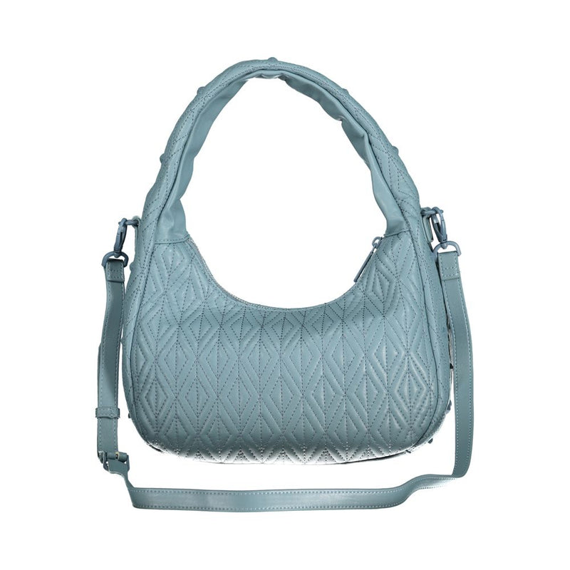 Mario Valentino Blue Polyethylene Handbag - Élégante et Pratique