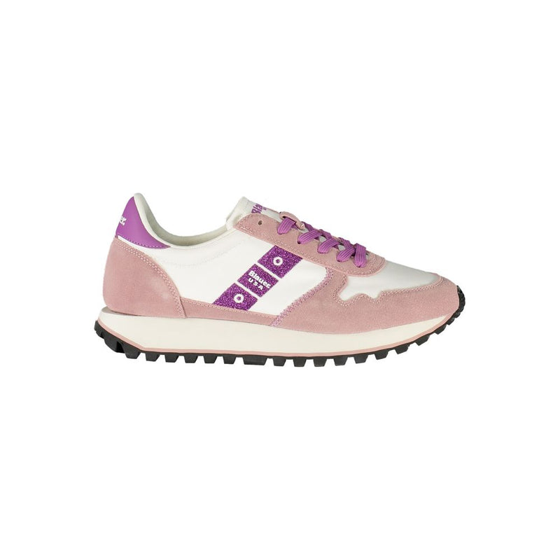 Blauer White Leather Women Sneaker - Stylish Sports Luxe
