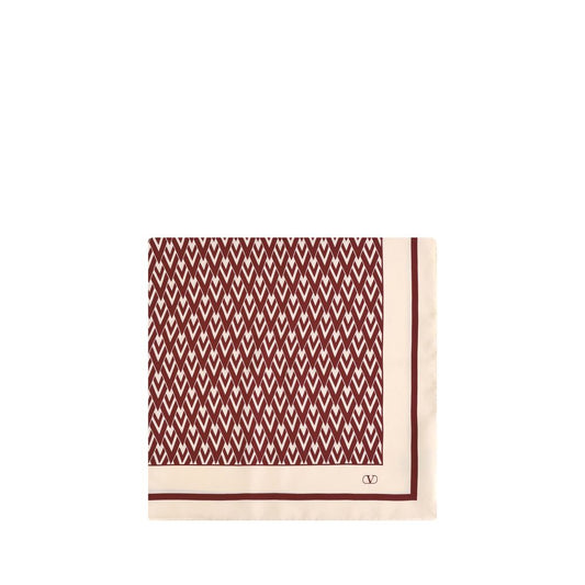 Valentino Garavani Foulard Toute la V en soie