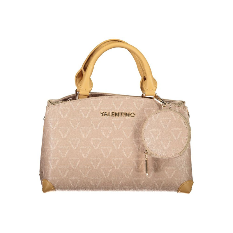 Mario Valentino Beige Polyethylene Handbag - Stylish and Functional