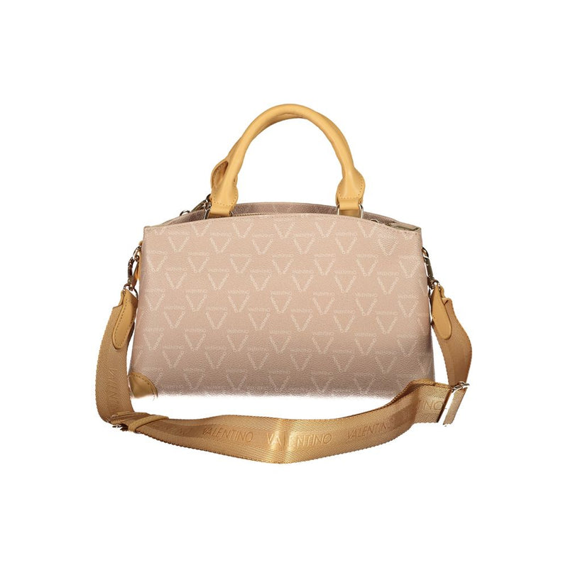 Mario Valentino Beige Polyethylene Handbag - Stylish and Functional