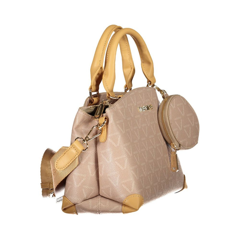 Mario Valentino Beige Polyethylene Handbag - Stylish and Functional