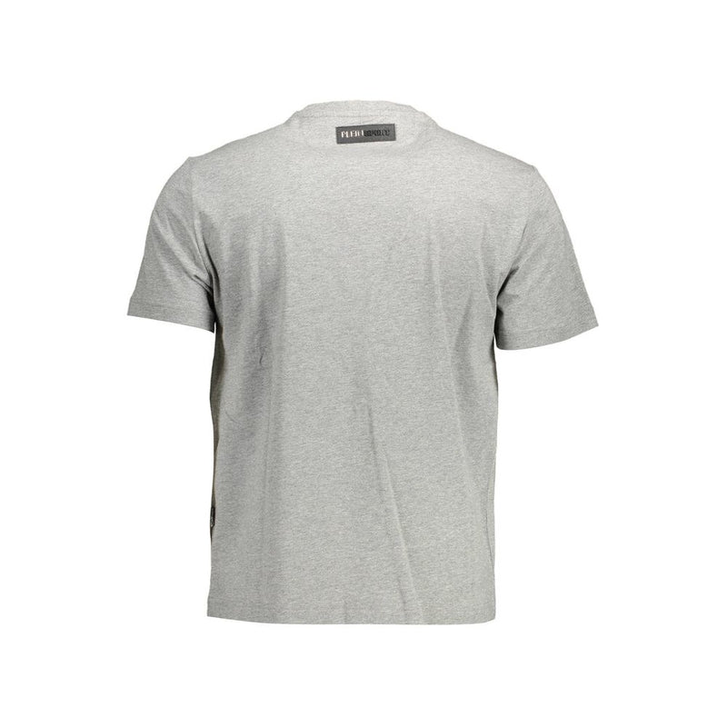 Plein Sport Grijs Katoenen Heren T-Shirt