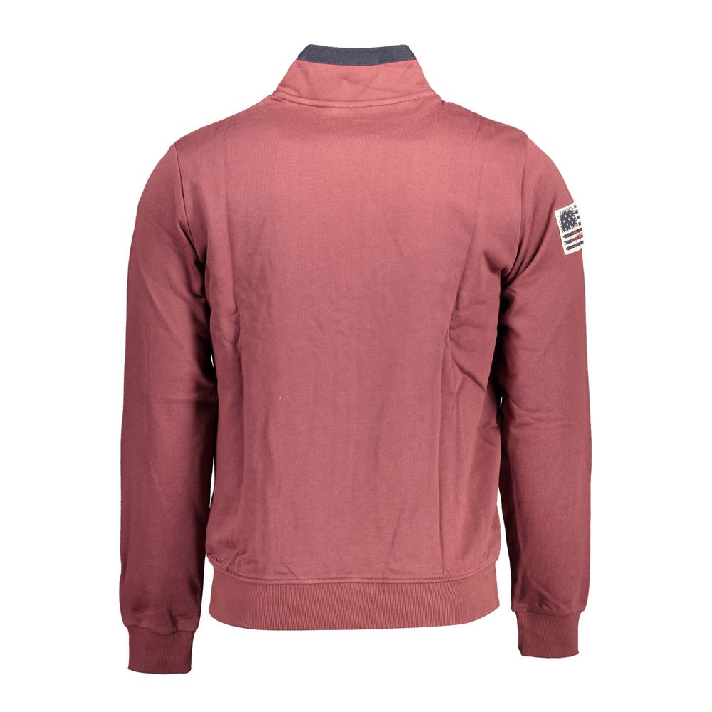 Pull en coton violet pour homme US POLO ASSN.