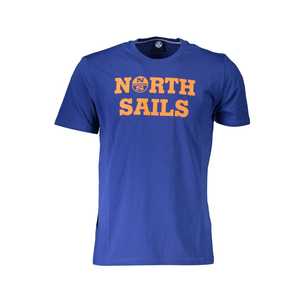 T-shirt en coton bleu pour homme de la marque North Sails